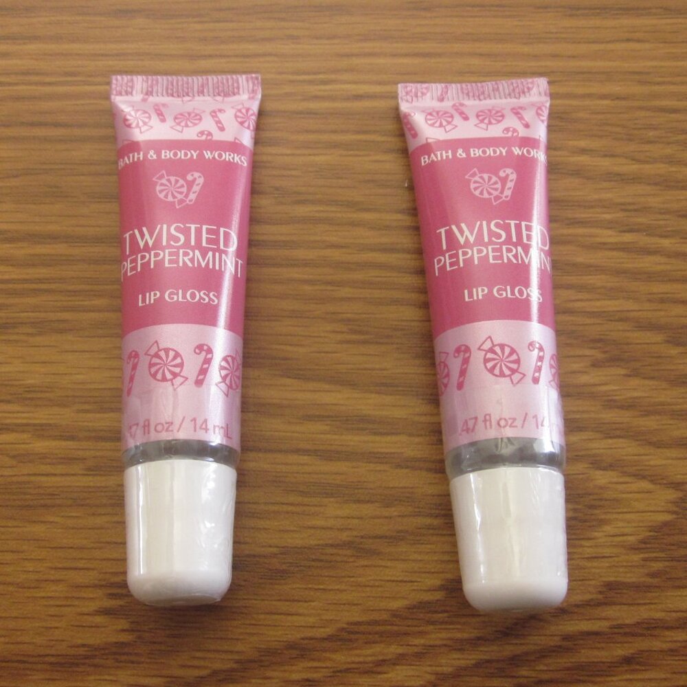 Bath and Body Works Twisted Peppermint Lip Gloss
